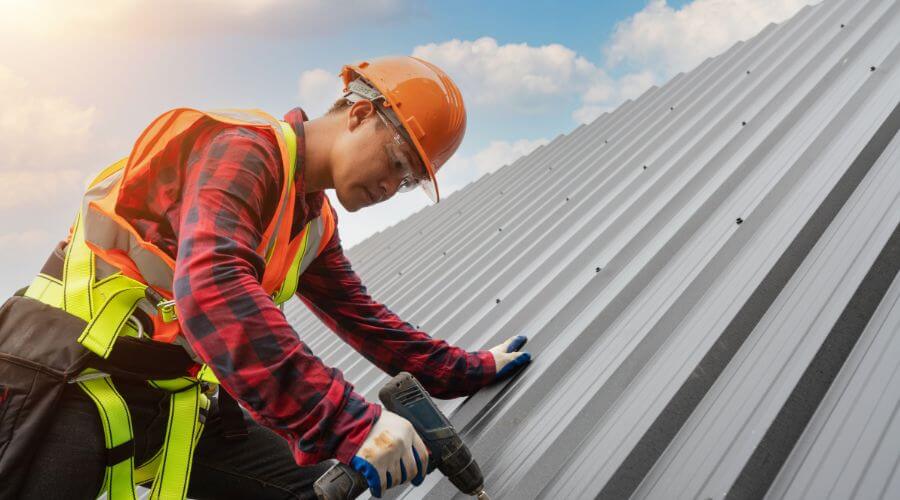 Professional metal roof installation in Hartland, MI
